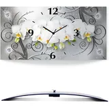 ARTland Wanduhr 60,0 cm U1QV grau