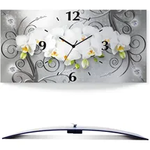 ARTland Wanduhr 60,0 cm U1QV grau