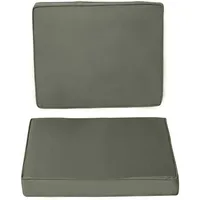 Outsunny Sitzkissen, Dunkelgrau, Kunststoff, 52x7x56 cm, Outdoor-Kissen, Outdoor-Sitzkissen