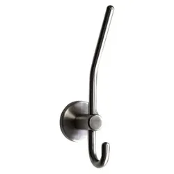 Garderob.-Hut- und Mantelhaken,Einfachhaken, Mab,H175mm,Edelstahl edelstahl geb.
