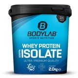 Whey Protein Isolate 2kg Pistazie Bodylab24, Eiweißpulver aus Whey Isolat, Whey Protein-Pulver kann den Muskelaufbau unterstützen, konzentriertes Iso-Whey-Protein frei von Aspartam