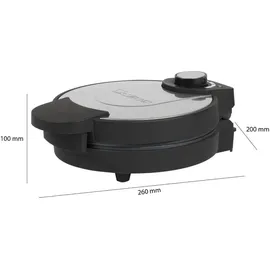 Clatronic WA 3492 Waffelautomat schwarz/edelstahl