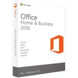 Microsoft Office 2016 Home and Business 32/64-Bit DE