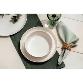 Villeroy & Boch like. by Villeroy & Boch Suppenteller Beige, Keramik, Essen ø 21,9 cm 6er Set