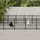 vidaXL Outdoor-Hundezwinger 16,94 m2 Stahl Schwarz