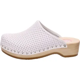 Berkemann Standard-Toeffler Pantoletten Unisex-Erwachsene, Weiß (weiß 100), 40 EU (6.5 UK)