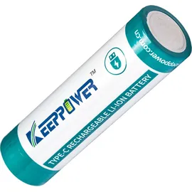 Keeppower P2150TC2 21700 Li-Ionen-Akku mit Powerbank-Funktion 5000 mAh