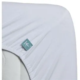 Beddinghouse Spannbettlaken Jersey-Baumwolle 200 x 200 - 200 x 220 cm weiß