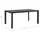 BIZZOTTO Mason Gartentisch 160 x 90 x 74 cm Anthrazit
