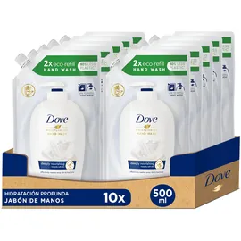 Dove Hand-Waschlotion 10er Pack für empfindliche Haut 10 x 500 ml