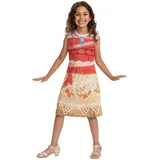 Disney Kostüm Prinzessin Vaiana für Mädchen, Maui Moana Kleid, Perfekt für Karneval und Geburtstag, 5-6 Jahre