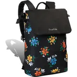 Frida Kahlo Rucksack Schwarz