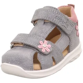 superfit Mädchen Bumblebee Sandale, Hellgrau Rosa 2500, 25 EU