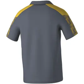 Erima EVO STAR Poloshirt slate grey/gelb S