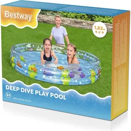 BESTWAY Deep Dive Planschbecken 183 x 33 cm