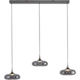 Schöner Wohnen Posh 1-flg. dimmbar 97 cm Glas grau
