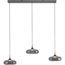 Schöner Wohnen Posh 1-flg. dimmbar 97 cm Glas grau