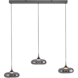 Schöner Wohnen Posh 1-flg. dimmbar 97 cm Glas grau