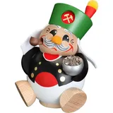 Seiffener Volkskunst eG Seiffener Volkskunst Kugelräucherfigur Bergmann 12 cm