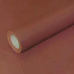 JUNOPAX Geschenkpapier rotbraun 50m x 0,75m, nassfest