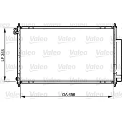 Kondensator Klimaanlage VALEO 814159