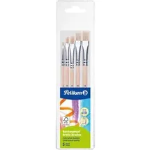 Pelikan 613F Pinsel-Set Größe 2, 6, 8, 10, 12, 5-teilig