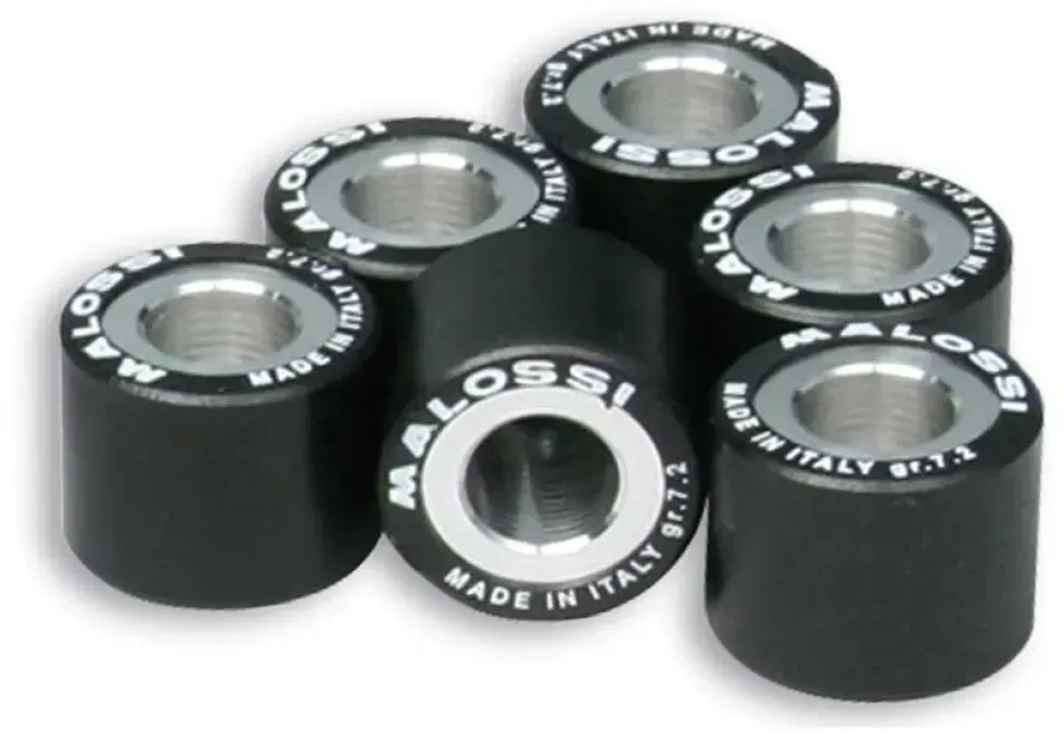Malossi 6613697.c0 Variomatik Rollen 3 Einheiten - Silver - 20.9x17 / 09g