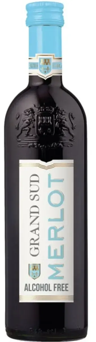 Grand Sud Merlot alkoholfrei Rotwein süß 0,25 l
