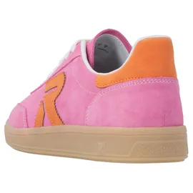 Rieker San Diego Damen Retro-Sneaker Pink/Orange 38