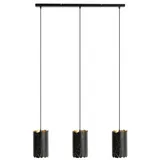 LINDBY Aralena 3 x 15 W LED Metall schwarz