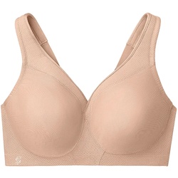 GLAMORISE Nahtloser MagicLift-Sport-BH - Kaffee Unterwäsche   Damen 