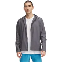 Under Armour Launch Windjacke - Castlerock Jet Gray Reflective
