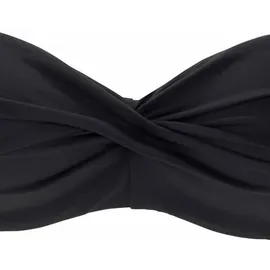 s.Oliver Bandeau-Bikini-Top Damen Schwarz 34 Cup D