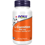 NOW Foods L-Carnitine 500 mg 60 Kapseln