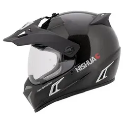 NISHUA Enduro Carbon Enduro-Helm schwarz unisex, S
