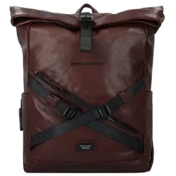 Piquadro Harper Rucksack Leder 48 cm Laptopfach  mehrfarbig