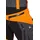 PSS Schnittschutzhose X-treme Air orange/grau, Größe 64