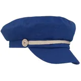 Mayser Schiebermütze Leinen Sailor-Cap Kendy blau S