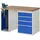 Rau Werkbank Modell 7510 mit 4 Schubladen und Schrank BxTxH 1250x700x840mm