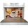 Hti-Living Küchenbuffet 1 Schublade Blanca Bistro Weiß