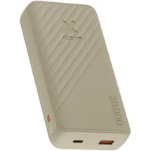 Xtorm Go2 USB-C Schnellladegerät Powerbank 20.000mAh Beige