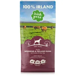 Trockenfutter Irish Pure | Irisches Weiderind & Freiland-Huhn mit Gemüse & Kelp-Alge Adult