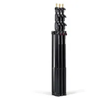 Manfrotto 1005BAC-3 3er-Set Lampenstativ schwarz mit Luftfederung
