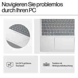 HP Pavilion 16" WUXGA IPS silber Core Ultra 7 155U 16GB/1TB SSD Win11 16-af0077ng