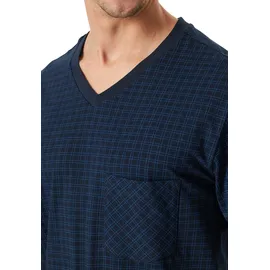 SCHIESSER Pyjama Comfort Essentials Blau 56