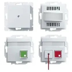 Busch-Jaeger 1510UJ-914 Rufset mit Akkupuffer Nach DIN VDE 0834 Busch-balance® SI 2TKA00004632 1510UJ914