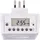 Revolt CH: Digitale Zeitschaltuhr für Typ-J-Steckdose, LCD-Display, 2.300 W