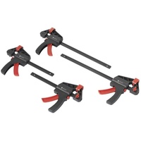 TOOLCRAFT TO-7870761 Einhand-Spannzwinge, 4er Set (15 cm & 30
