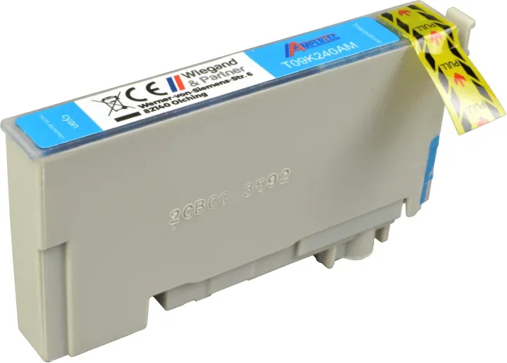 Ampertec Tinte ersetzt Epson C13T09K240 408L cyan