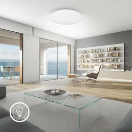 B.K.Licht Led Deckenlampe Deckenleuchte Dimmbar Fernbedienung Cct Wohnzimmer Ultra hell